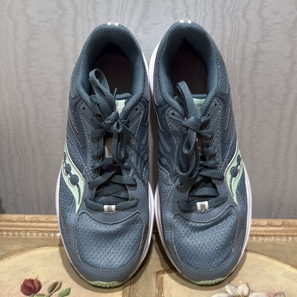Saucony Women’s Cohesion 17 Lightweight Running Shoes Blue Green Sz 6.5 - Picture 6 of 10